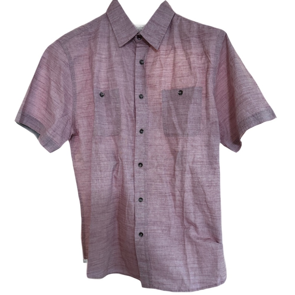 Flag&Anthem Men's PinkButton-Up Shirt L